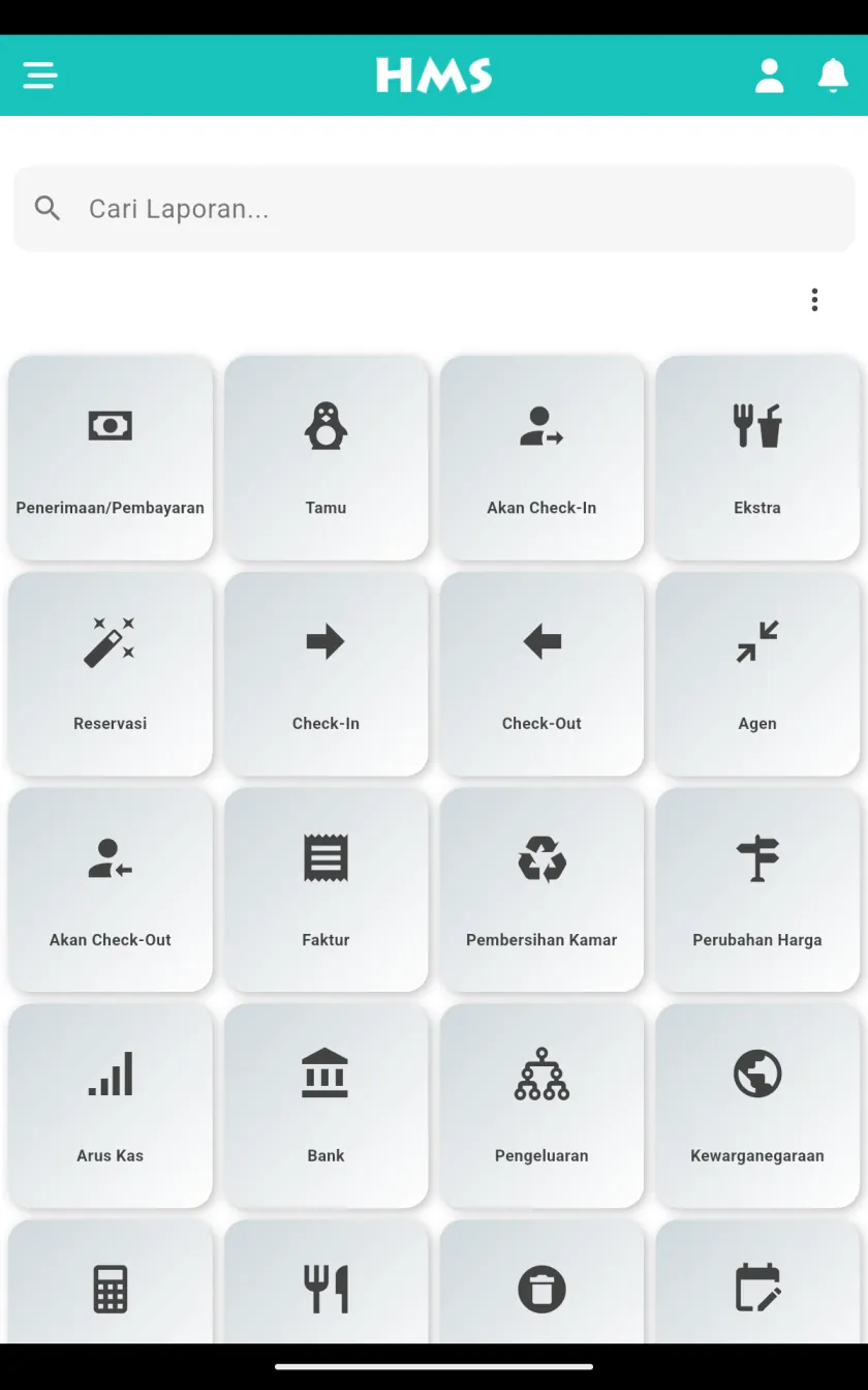 Aplikasi HMS Flow di Tablet Android — Semua Laporan dalam Genggaman