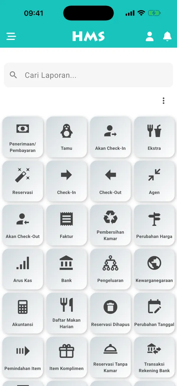 Aplikasi HMS Flow di iPhone — Semua Laporan dalam Genggaman
