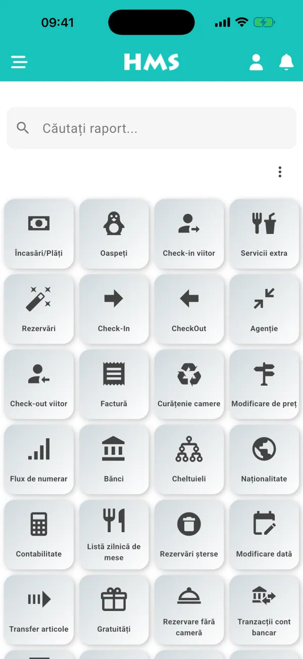 Aplicația HMS Flow pe iPhone — Fiecare raport la îndemână