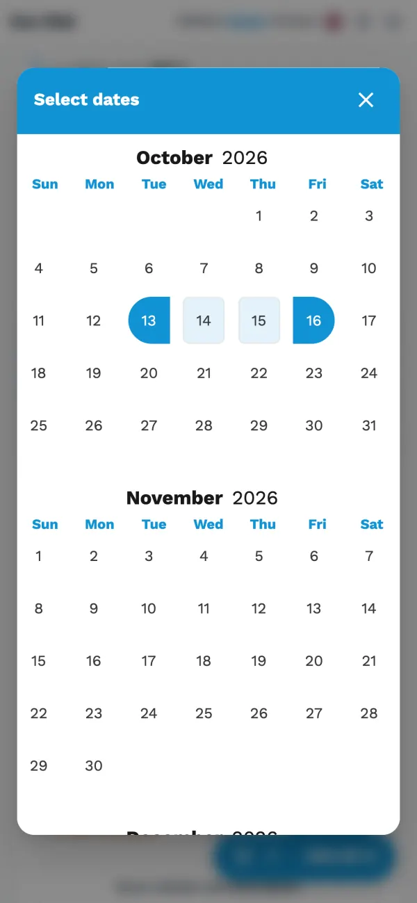 Pick the dates — Ece Termal Otel, Pamukkale